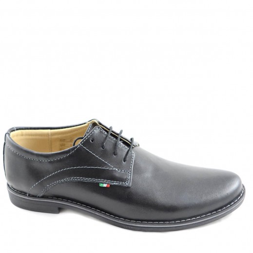 Pantofi barbati negri FLEX-113