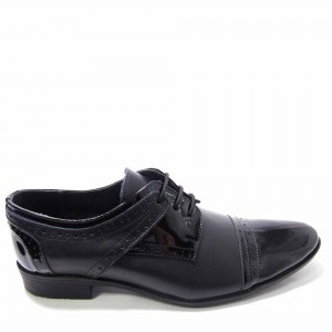 Pantofi barbati negri FLEX779NL