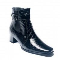 Botine elegante femei FLEX-1-CROCO-N