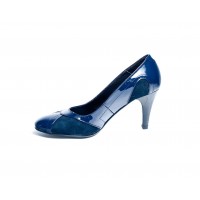 Pantofi eleganti femei FLEX-126A-ALBASTRU