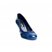 Pantofi eleganti femei FLEX-126A-ALBASTRU